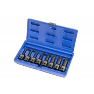 Torx krachtdoppen - 8 delig - Torxdoppen set - 1/2 duims - ASTA