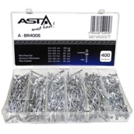 Popnagel set - 400 delig - Popnagels 3.2, 4.0, 4.8mm - Aluminium - ASTA