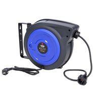 Stroomhaspel - Kabelhaspel automaat - 15 meter - 1,5mm2 - 230 Volt - Fluxon