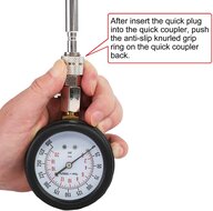 Compressietester - Compressiemeter benzinemotor - 8 delig - XP Tools