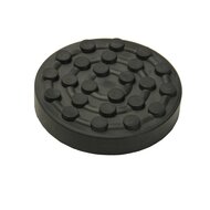 Rubberen opname pad met staalplaat - 125mm - Steunrubber - Beschermrubber