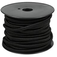 Zwarte elastiek op rol - 6mm - 25 meter - Benson