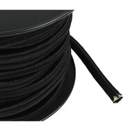 Zwarte elastiek op rol - 6mm - 25 meter - BensonZwarte elastiek op rol - 6mm - 25 meter - Benson