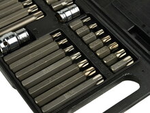 Torx, inbus en spline bitten set - 40 delig - Torxbit - Inbusbit - Spline bit - GEKO