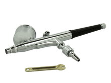 Airbrush pistool met dubbele functie -  0.3mm diameter - Verfpistool - Airbrush set - GEKO