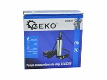 Elektrische oliepomp - Overhevelingspomp 24/230 Volt - Mini hevelpomp - GEKO