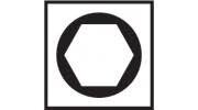 Lange dop 1/2 duims aansluiting 14 mm  - hoge dop - verlengdop  - long socket 14mm