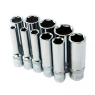 Lange dop 1/2 duims aansluiting 14 mm  - hoge dop - verlengdop  - long socket 14mm