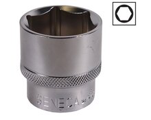 Dop 24mm 3/8" aansluiting - zeskantdop - 6 kant dop - 6 point socket - 3/8"socket 24 mm