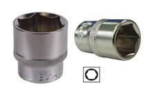 Dop 24mm 3/8" aansluiting - zeskantdop - 6 kant dop - 6 point socket - 3/8"socket 24 mm
