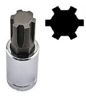 Ribe bit dop m6 55mm - ribe socket bit short - ribe socket - ribe screw