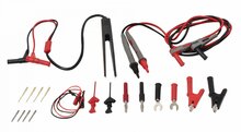 multimeter meetsnoer set 21 delig - met krokodillenklemmen - satra