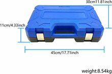dubbele koppeling demontage set porsche cayenne pdk - koppeling gereedschap - satra