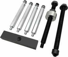 dubbele koppeling demontage set porsche cayenne pdk - koppeling gereedschap - satra