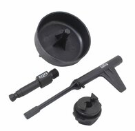 transmissie vloeistof vul adapter set mercedes - olie vullen/aftappen - satra