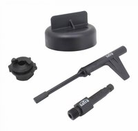 transmissie vloeistof vul adapter set mercedes - olie vullen/aftappen - satra