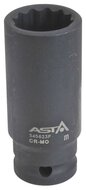 12 kant krachtdop 24mm - 1/2'' - verlengde dop - kracht dop - hoge dop - lange dop