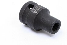 8mm - 1/2'' - 12 kant krachtdop - korte dop - slagmoerdop - asta