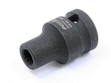 8mm - 1/2'' - 12 kant krachtdop - korte dop - slagmoerdop - asta