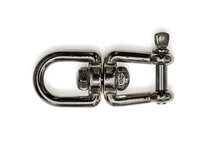rvs wervel oog-gaffel - draairotol - swivel - draaioog - wartel