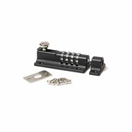 schuifgrendel met cijferslot 113 mm- schuif slot - schuifslot - deurschuif