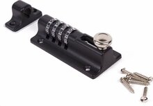 schuifgrendel met cijferslot 113 mm- schuif slot - schuifslot - deurschuif
