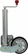 neuswiel zwaar model rond 60mm automaat - steunwiel klapbaar - aanhanger neus wiel - alko
