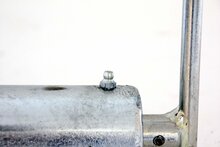 neuswiel zwaar model rond 60mm automaat - steunwiel klapbaar - aanhanger neus wiel - alko