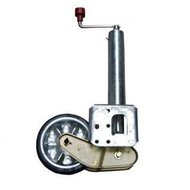 neuswiel zwaar model rond 60mm automaat - steunwiel klapbaar - aanhanger neus wiel - alko