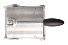 neuswielklem 60 mm met vouwbare hendel - steunpootklem - neuswielhouder - klem voor het neuswiel 