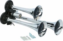 3 tonige luchthoorn 12/24 volt - hoorn - toeter - scheepshoorn - claxon - signaalhoorn