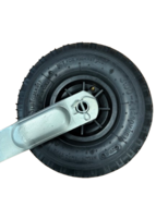 Neuswiel 48mm luchtband staal velg, 260mm x 85mm, max. Hoogte 730mm, min. Hoogte 510mm