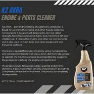 k2 Akra engine cleaner - motorcleaner - automotor reiniger - motorreiniger - reiniger - schoonmakmiddel - motorruim schoonmaker