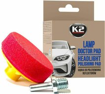 k2 koplamp polijspad - professionele polijs pad - koplampen polijsen - lamp doctor polijs spons - poetspad voor kop lamp
