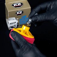 k2 koplamp polijspad - professionele polijs pad - koplampen polijsen - lamp doctor polijs spons - poetspad voor kop lamp