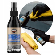 k2 vizio onzichtbare ruitenwisser - flacon van 200 ml met spuitmond - verbetert zicht bij regen - hydrofobe coating voor beter