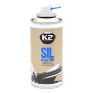 k2 100% professionele siliconenspray - voor rubberen en kunststof auto-onderdelen - smeert - verzorgt - rubber b