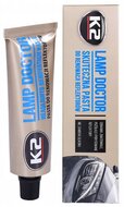 k2 lamp dokter 60 gram tube - pasta om de helderheid van koplampen te herstellen - koplampen oppoetsen - koplampen polijsen - p