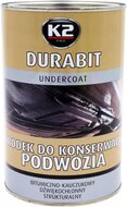 k2 durabit chassisconservering 1 liter blik - onderbodem beschermer bitumen - rubber beschermlaag - coating - wielkastbeschermi