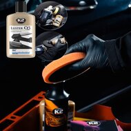 k2 poetspasta Luster q5 - autopoets - polijsen - auto polijs pasta - poetsmiddel - poetsmelk