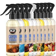 luchtverfrisser anti tabak 250 ml - autogeur - autoparfum - aroma spray - k2 cayon