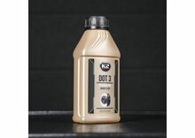 k2 DOT3 synthetische remvloeistof voor remmen en koppelingssystemen - rem vloeistof 0.5 liter - brake fluid - hoge temperatuu