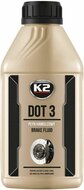k2 DOT3 synthetische remvloeistof voor remmen en koppelingssystemen - rem vloeistof 0.5 liter - brake fluid - hoge temperatuu