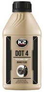 k2 remvloeistof dot-4 0.5 liter fles - rem en koppelingssystemen voor zware belaste voertuigen - professionele olie voor de rem