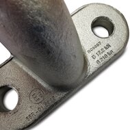 kogelbout haaks 3.5T - koppelkogel met flens 50 mm - trekhaak kogel - trekkogel