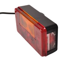 achterlicht radex 5001 links - achterlamp 1.5 meter x 5 pins connector - aanhangerlamp