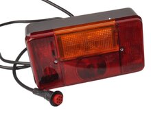 achterlicht radex 5001 links - achterlamp 1.5 meter x 5 pins connector - aanhangerlamp