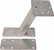 reservewielhouder voor disselmontage - reservewielsteun - reservewielbeugel - wieldrager