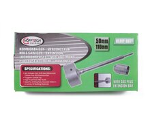 Komboren set verleng, 50 en 110mm, komboor gehard staal