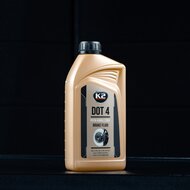 k2 dot4 1 liter remvloeistof - vol synthetische rem vloeistof - hoogwaardige remolie voor zwaar belastbare auto's - dot 4